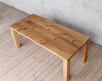 Bow Oak Bow Dining Table