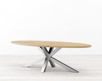 Gallox Natural Oak Dining Table