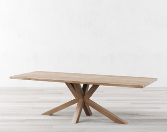 Diamond Natural Oak Dining Table