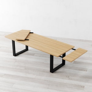 Holborn Extendable Natural Ash Dining Table