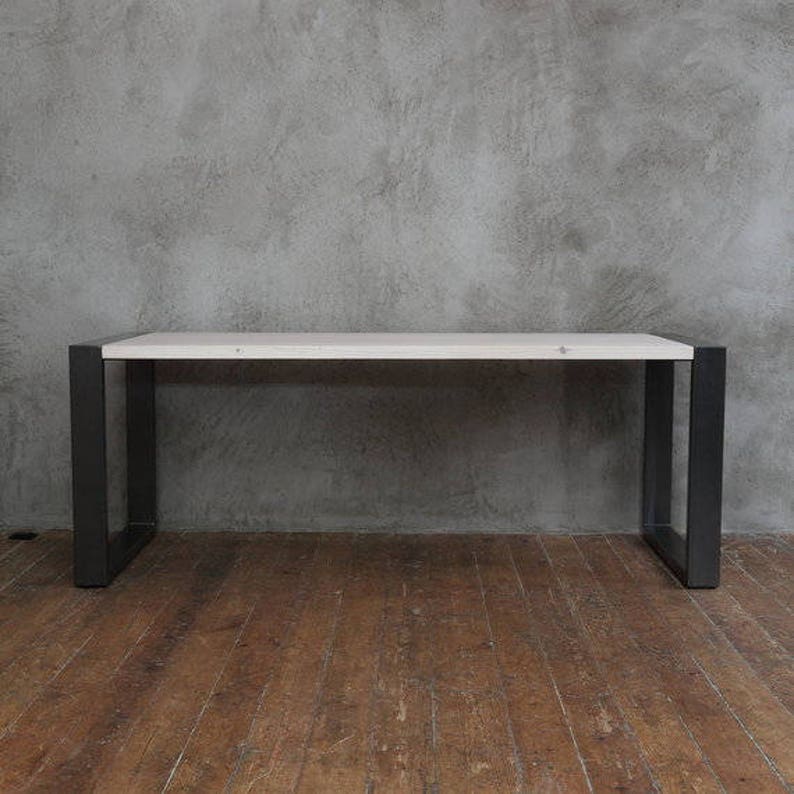 Arc Square Shaped Legs Office Desk