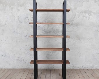 Heron Oak Industrial Style Freestanding Shelving Unit