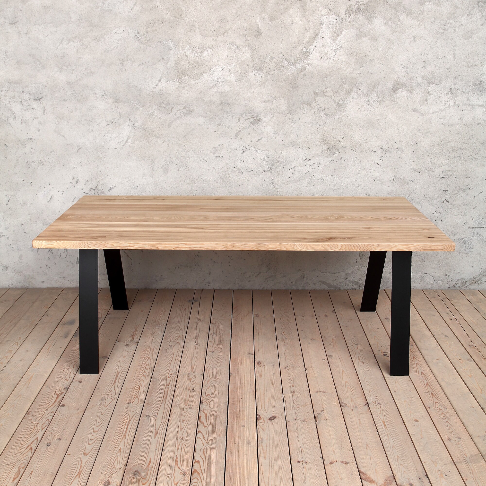 Albert Natural Ash Dining Table - Etsy