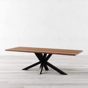 Diamond American Walnut Dining Table