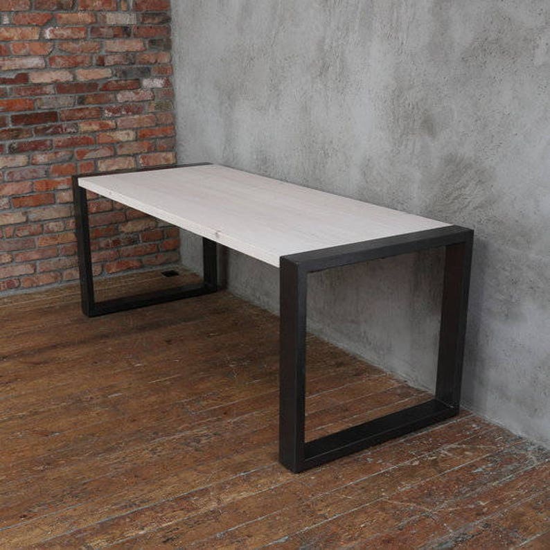 Arc Square Shaped Legs Office Desk