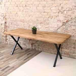 Battersea Natural Oak Dining Table