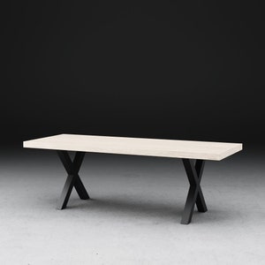 Fulham White Oak Dining Table