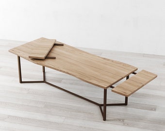 Infinity Extendable Natural Oak Dining Table