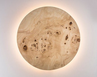 Japandi Wall Art - Minimalist LED Light