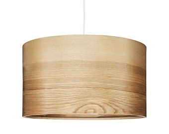 Pendant Lamp - Pendant Light - Natural Ash Shade - Home Decor - Ambient Lighting - Natural Art - JENS