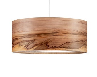 Wood Pendant Light, Ceiling Lamp, Dining Room Lighting, Wood Chandelier, Minimalistic Decor