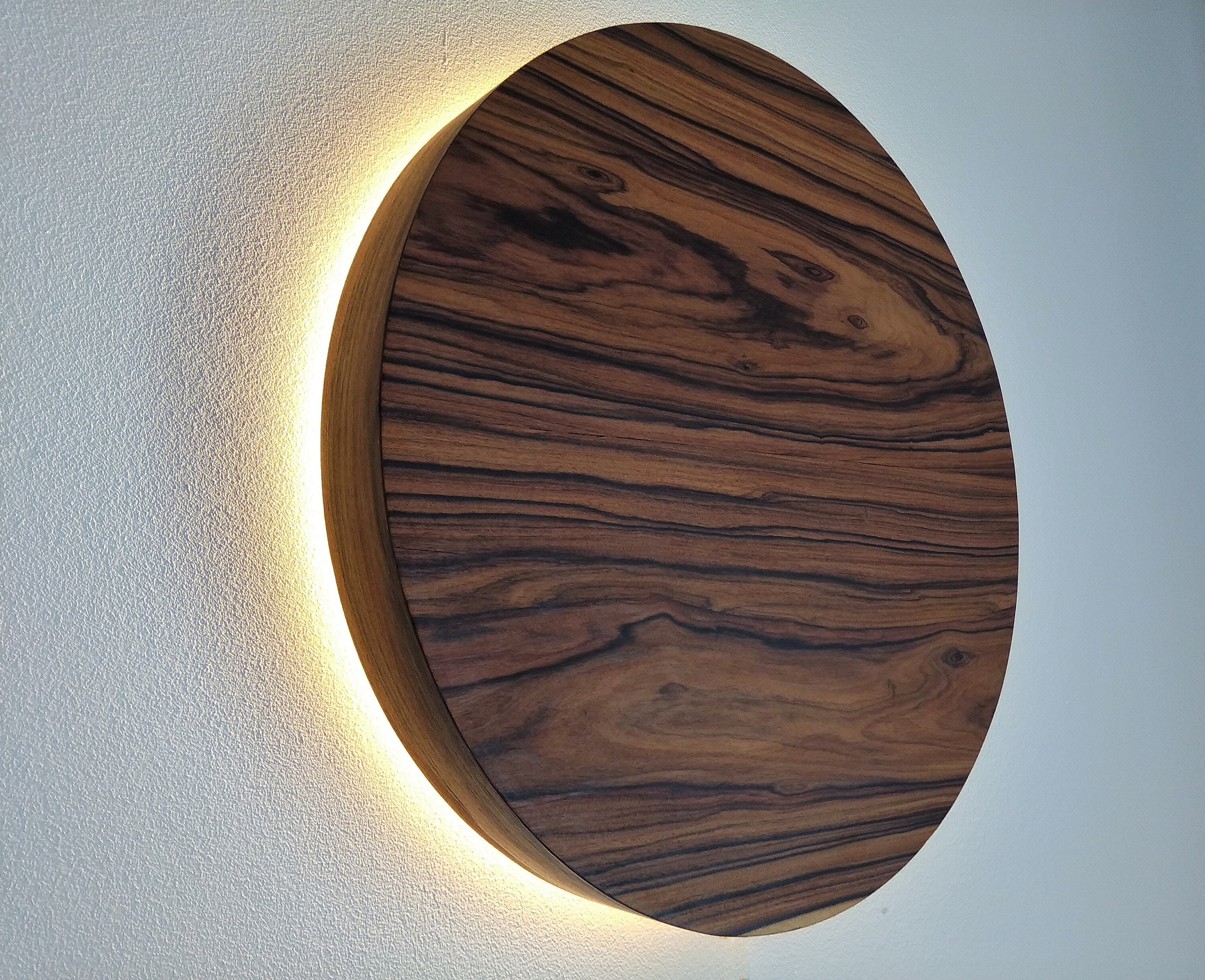 Laatste Afzonderlijk Vakman Wood Sconce - Wood Wall Lamp Modern Simple Lamp Moon Lamp Wood Accent Wall  Sconce New Nordic Lamp Design Lamp