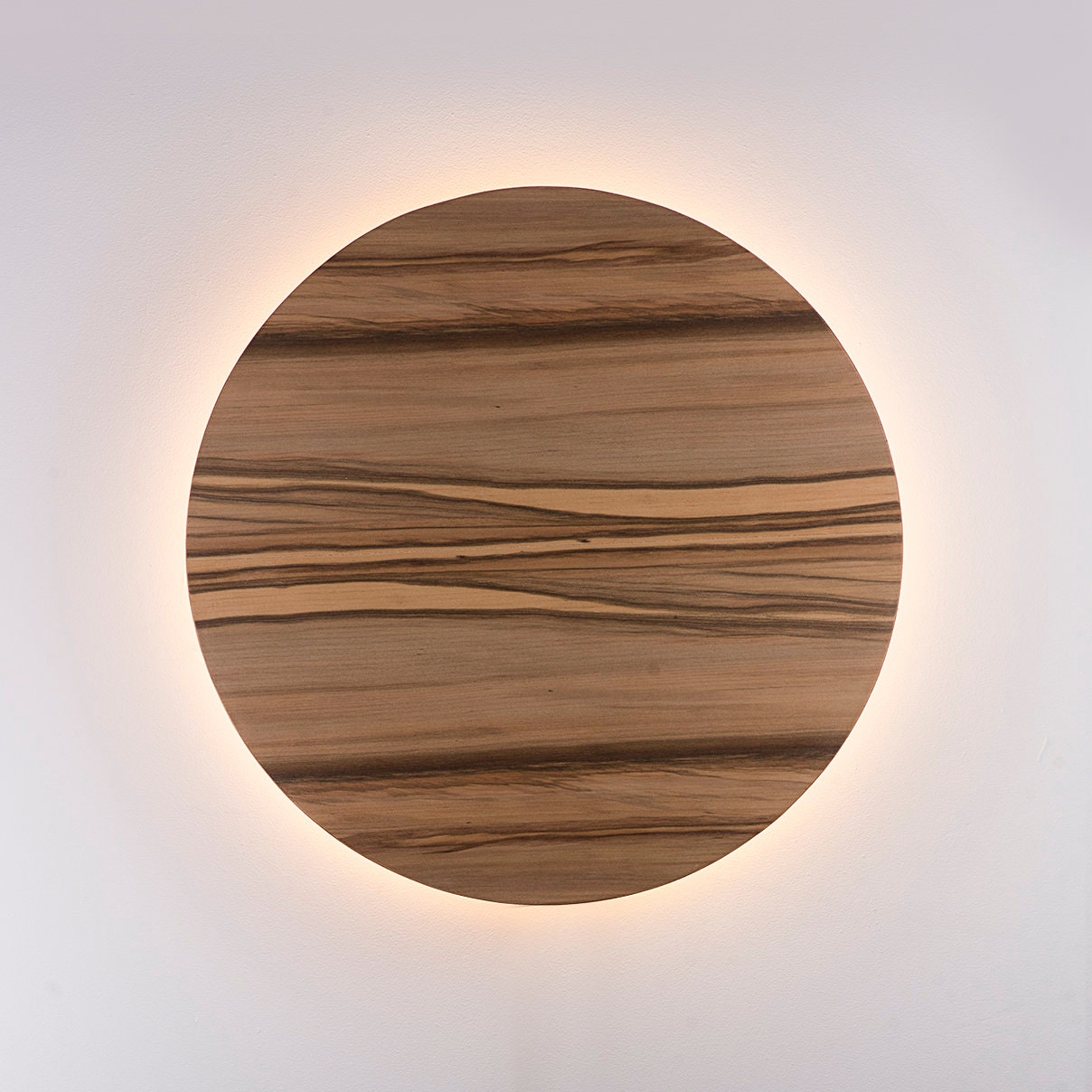 Natural wood wall sale sconce