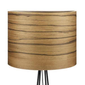 BERG Design Floor Lamp - Bolivian Walnut Veneer - Home Interior Lighting - Home Decor - Modern Meets Nature