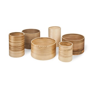 Lampshade - Design Your Own Wooden Veneer Lampshade - Natural Wood