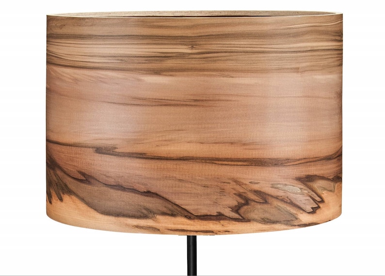 natural wood floor lamp