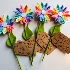 Fairy Godmother Proposal, Gift for Godparents, Godparent Proposal Ornament, Gift for Baptism, Christening Gift