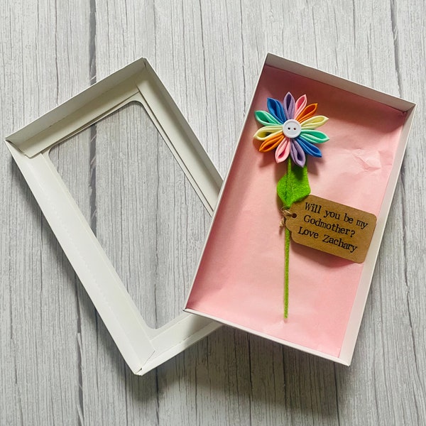 Will You Be My Godparent Gift, Godparent Proposal, Godmother Proposal, Gift Boxed, Personalised