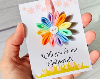 Personalised Godparent Gift, Will You Be My Godmother Gift, Godparent Proposal, Godmother Proposal, Will You Be My Godparents