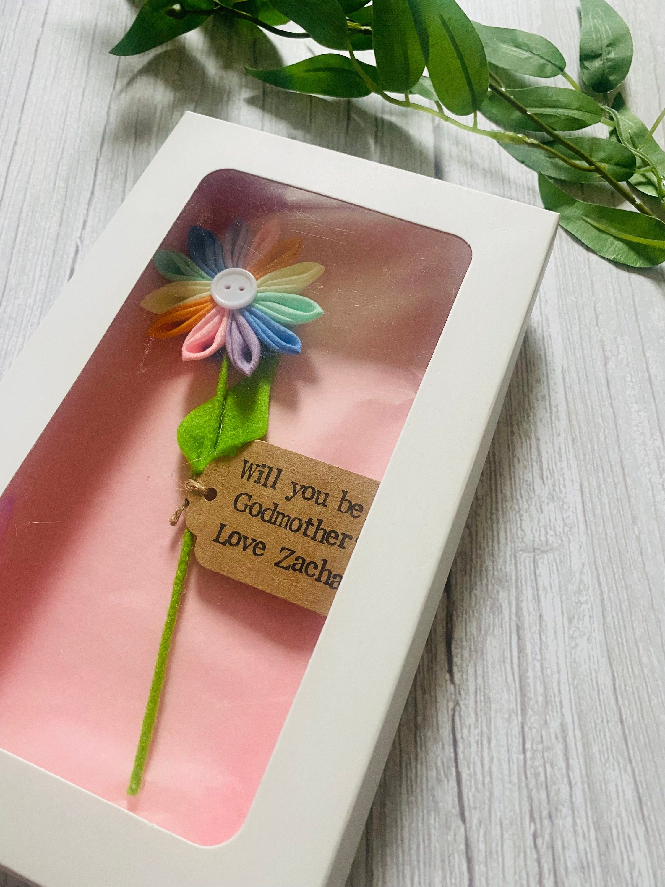 Will You Be My Godparent Gift Godparent Proposal Godmother Etsy