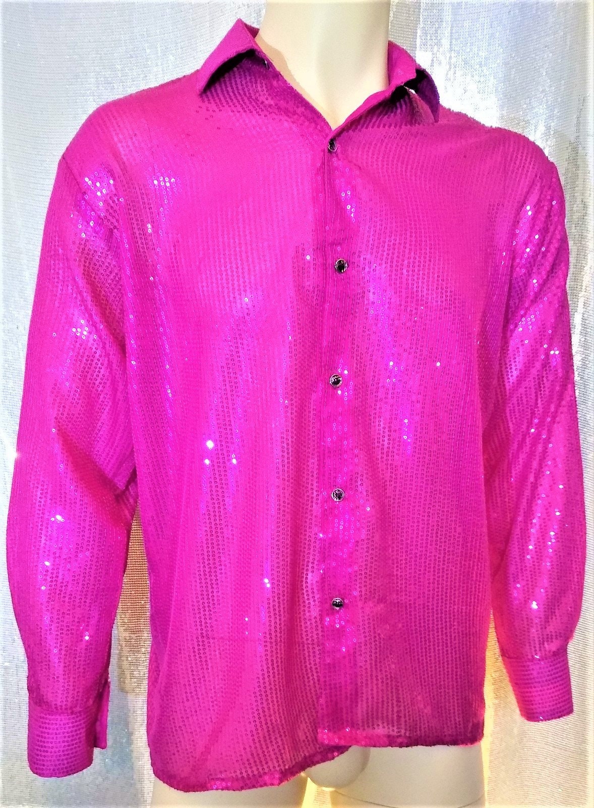 Image of Fancy Dress Sequin Shirt