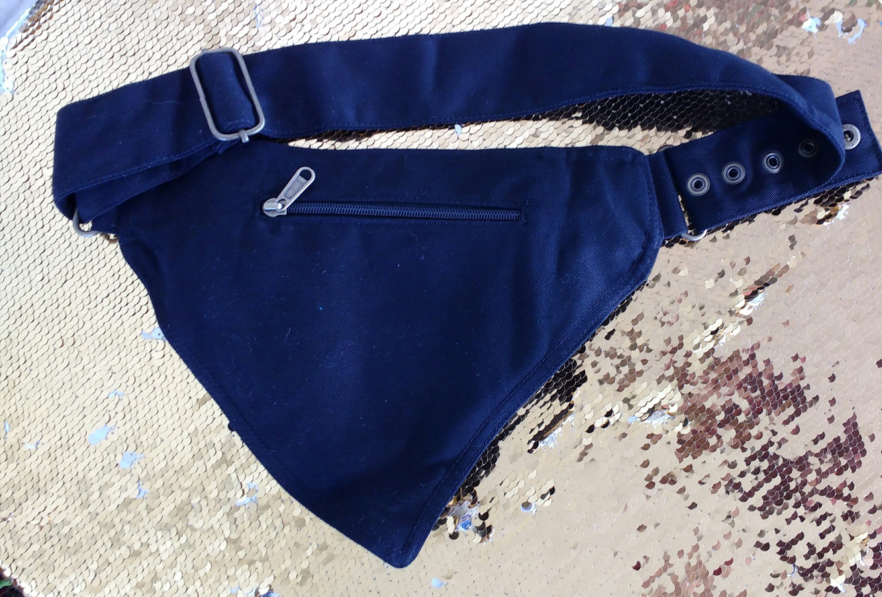 Sequin Bum Bag Sequin Fanny Pack Sequin Belt Bag Reversible Sequins Etsy Canada