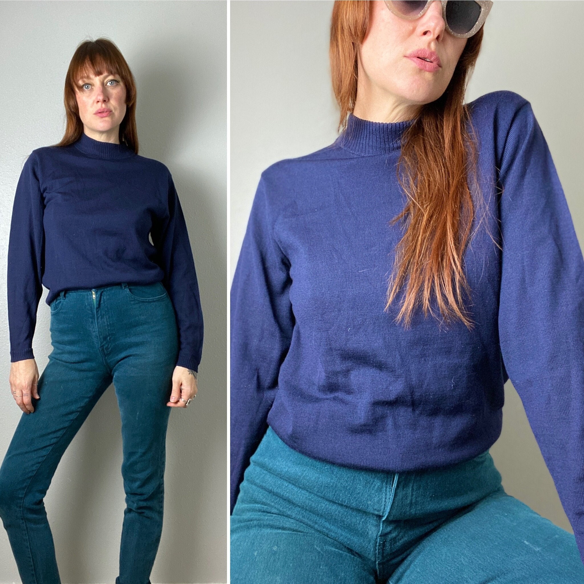1960s Turtleneck - Etsy