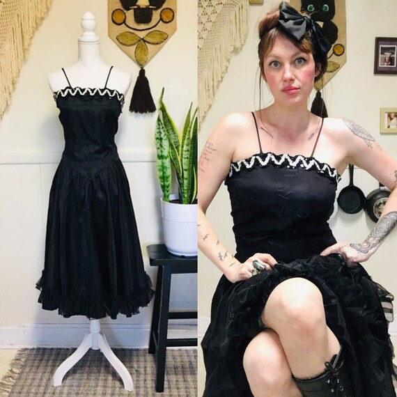 1960s Dance Costume Ballet Dress LBD Ballet Dress