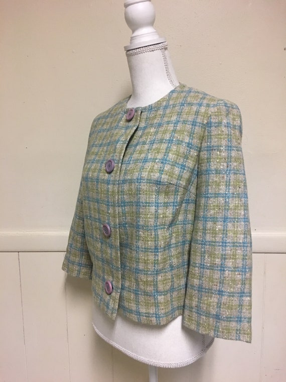 1960s Pendleton Jacket Women's Wool 1950s 60s Ret… - image 3