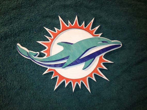 Dolphins Logo - Dolphins Logo Etsy