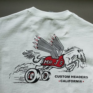 ROAD RUNNER半袖Tシャツ「CUSTOM ENGINE SERVICE」 Cheswick