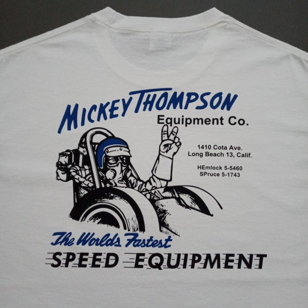 Mickey Thompson drag race car tee shirt - car lover gift - car guy shirt - old school - rat rod shirt - mechanic gift