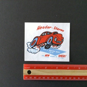 Sticker Doug&#39;s headers style course vintage