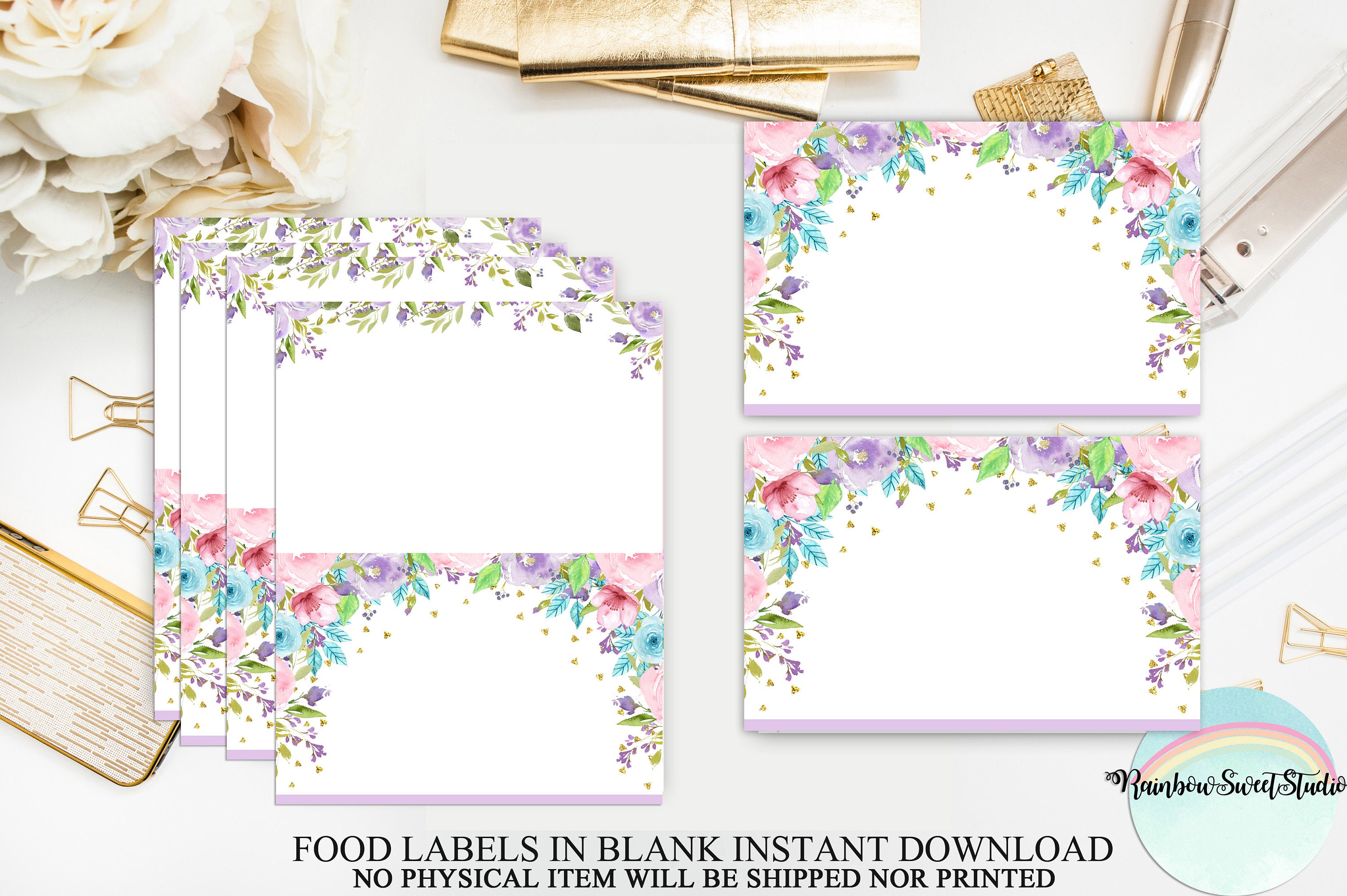 unicorn food labels unicorn food tent blank labelunicorn