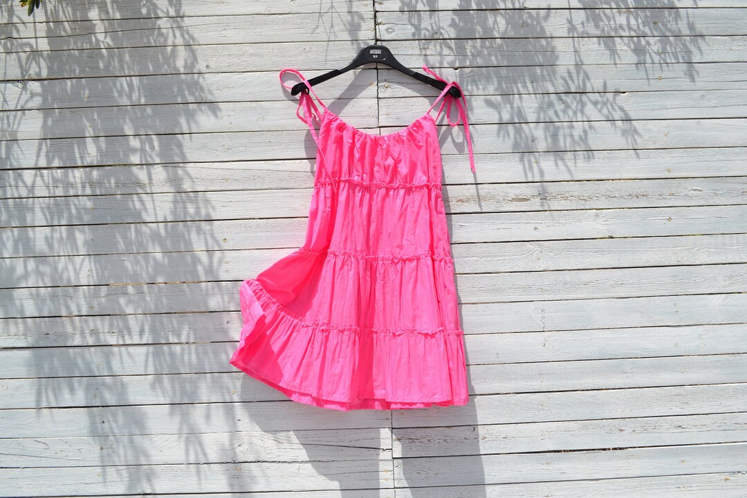 bubble dress Monti Strapless Bubble Hem Mini Dress Black L main image 0
