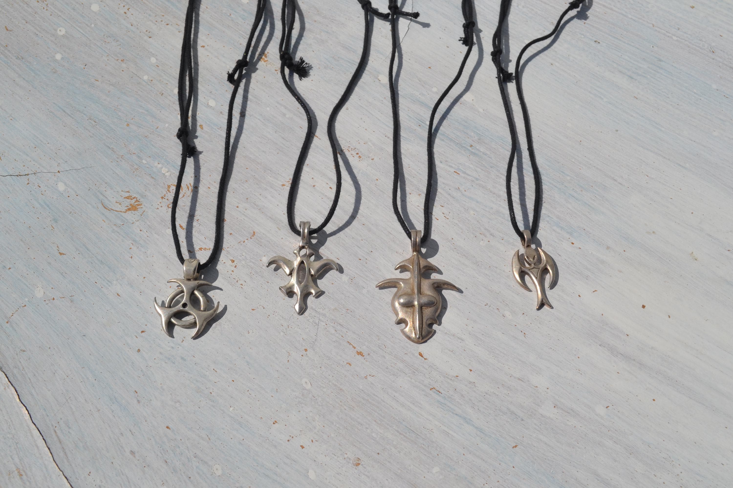 Stock Tribal Pewter Silver Tone Pendants Made in Usa by TM&C ZIK