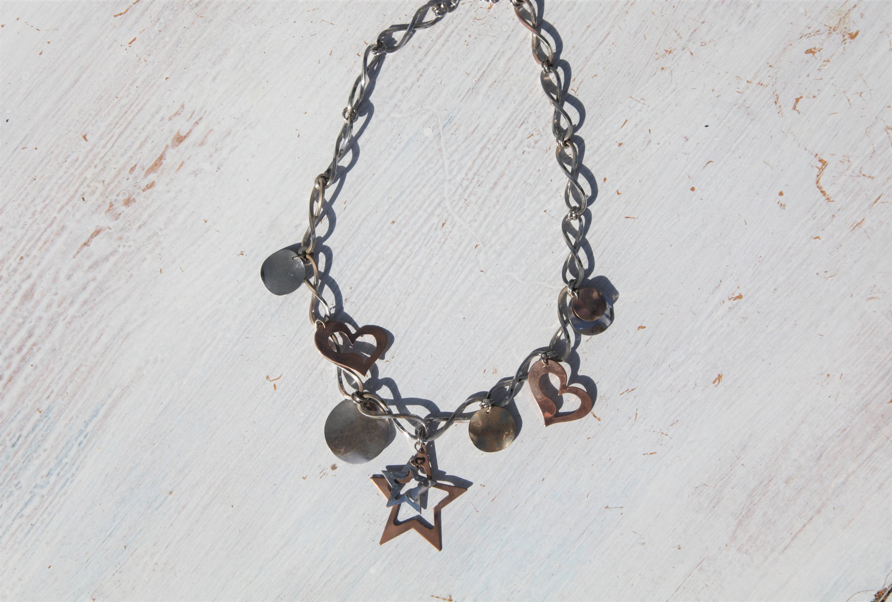 Knsam Collana Donna Multistrato Vintage - Lega Metallica Con Pizzo - Colore Nero - Accessorio Da Viaggio