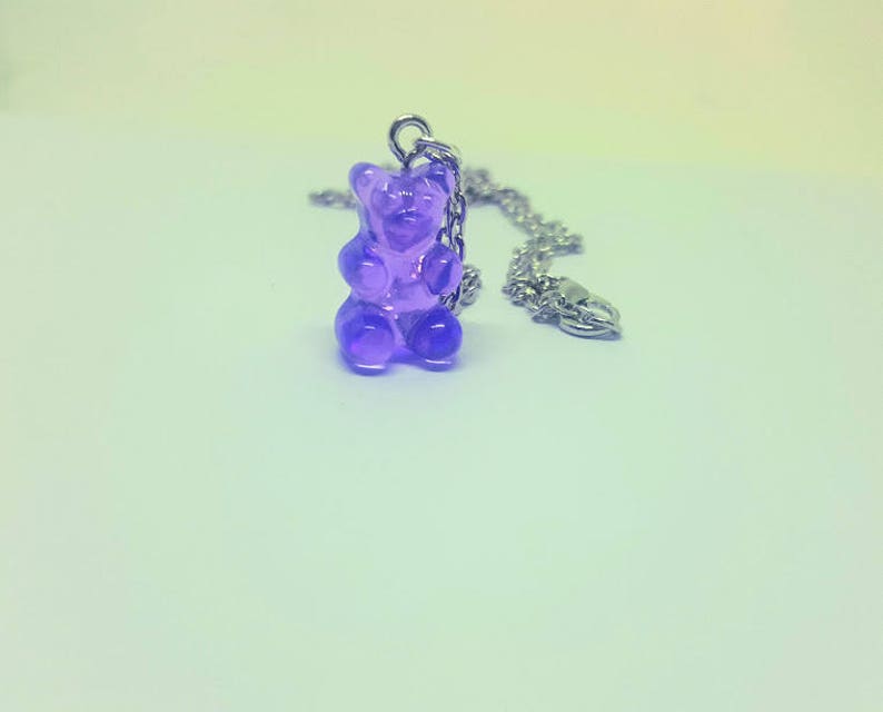 Gummy Bear Necklace Gummi Jewelry Dessert Candy Necklace Your - Etsy