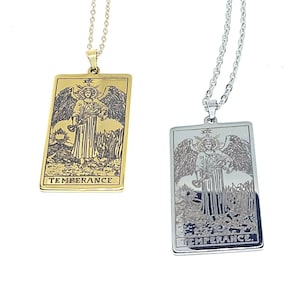 Tarot Necklace: Temperance
