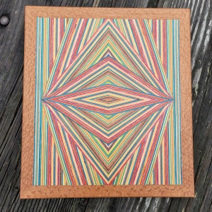 Recycled Skateboard Wall Hanging