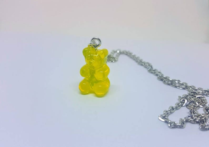 Gummy Bear Necklace Gummi Jewelry Dessert Candy Necklace Your Etsy