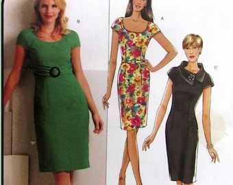 Misses DRESSES 3 Styles Easy Butterick B5277 Sewing Pattern