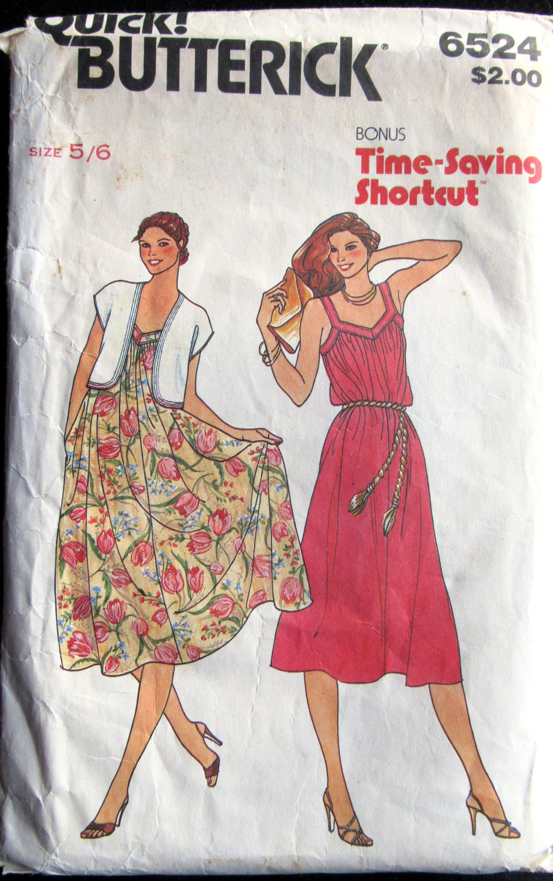 S3116 | Simplicity Sewing Pattern 1950s Misses' Bolero Suit