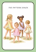 Girls Sleeveless TOP and BLOOMERS Pattern 8165 Toddler Child Vintage 1969 Sizes 1/2, 1, 2, 3, 4, 5, 6