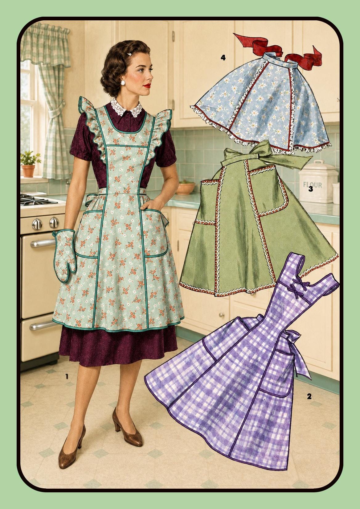 Vintage Aprons - Etsy