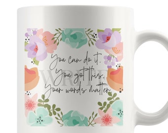 Writer coffee mug, gift for writer, inspirational writer mug