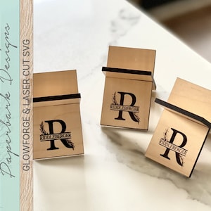 Cigar Stand Holder SVG / Glowforge Digital File / Laser
