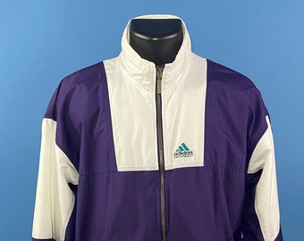 Purple Adidas Jacket - Etsy