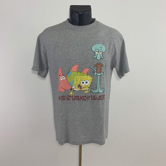 Vintage 2000 // Spongebob Squarepants T Shirt // Medium // | Etsy