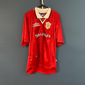 Manchester United 1999 Jersey - Etsy